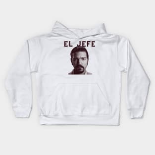 Felix "El Jefe" from Narcos Mexico Kids Hoodie